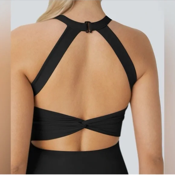 HALARA Women's Black Mini Dress - Picture 3 of 11